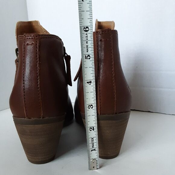 Frye Women’s size 9M Brown Leather Ankle Boot - Picture 7 of 10